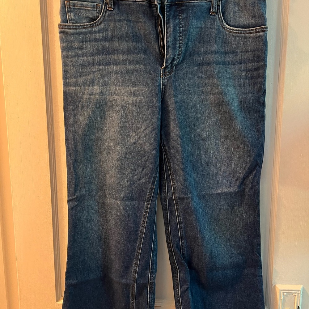 Kut from the Kloth Kelsey Fab Ankle Flare Wide Leg Jeans